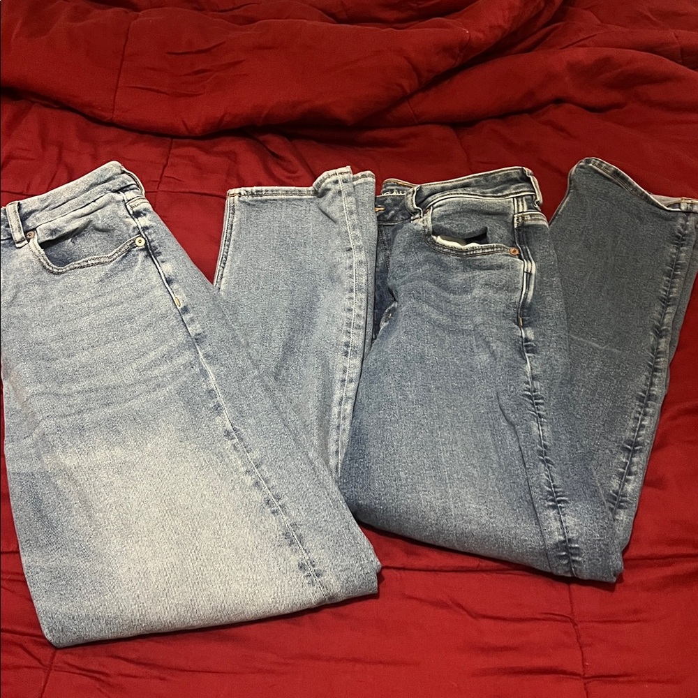 American Eagle Stretch Mom Jeans x2
